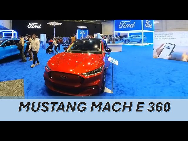 FORD MUSTANG MACH E IN 5.7K 360 VR REVIEW!