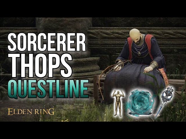 Elden Ring - Sorcerer Thops Questline - Where to find the Second Academy Glintstone Key & More