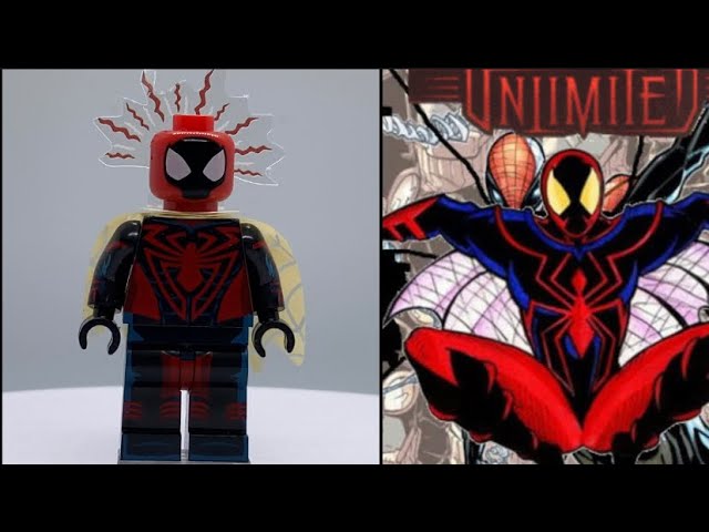 Custom Minifigures LEGO Spiderman  Unlimited - Across the Spider Verse