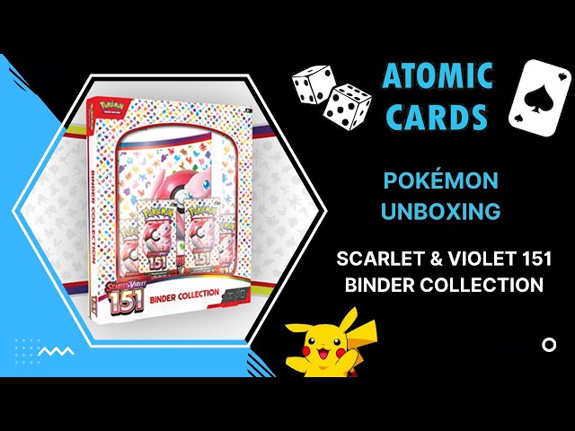 Pokémon Unboxing - Scarlet & Violet 151 Binder Collection