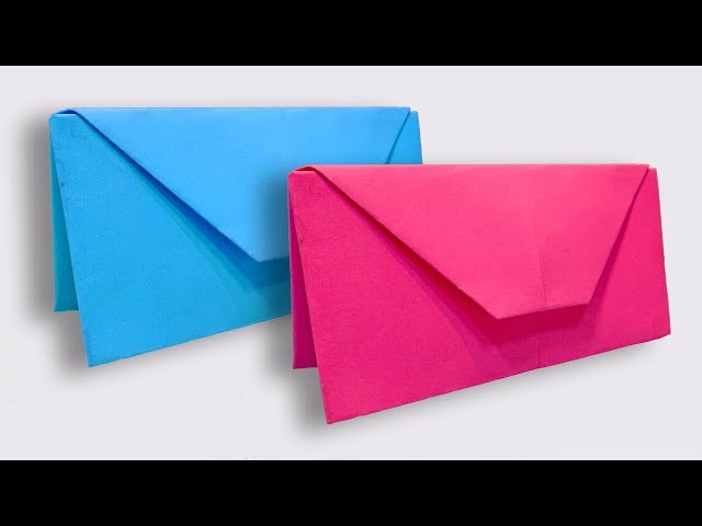 How To Make an Easy Paper Purse | DIY Origami Handbag Making Tutorial for Women | Paper Wallet