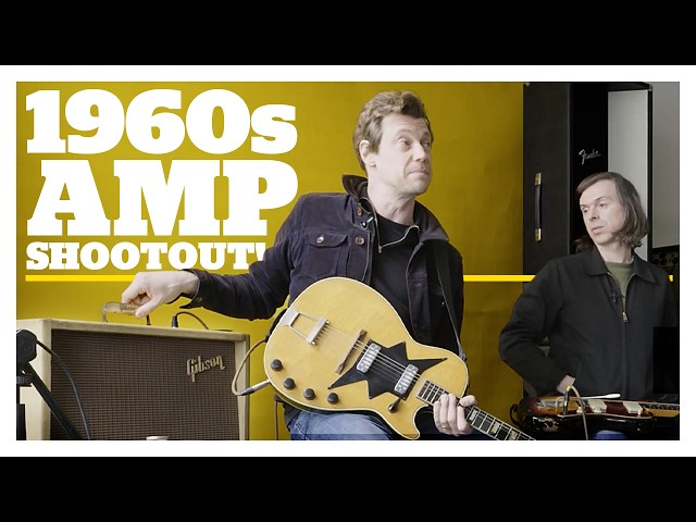 Vintage valve amp shootout with Barrie Cadogan (Little Barrie) and James Walbourne (The Pretenders)
