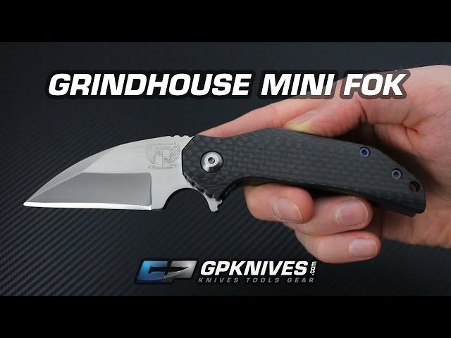 Grind House Knives Mini FOK Overview