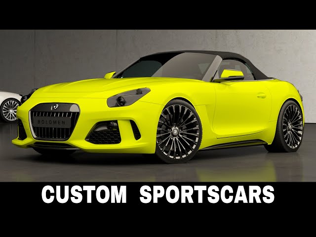 Custom Sports Cars Tuned Beyond Recognition (Unique Models of Today)