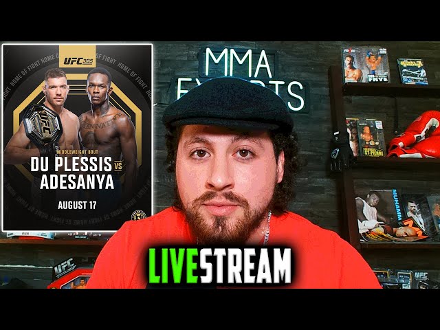 DU PLESSIS VS ADESANYA PREDICTION! UFC SAUDI ARABIA FALLING APART? UFC NEWS - LIVESTREAM QNA