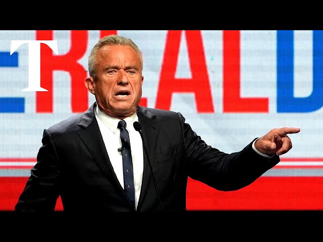 Trump and Biden running 'campaigns of fear', says Robert F Kennedy Jr