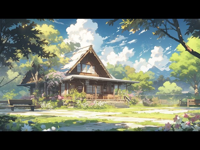 Relaxing Cottage Vibes 🌿 Calm Lofi Music for Concentration and Focus 🎵 | HaHeeMi AI Studio