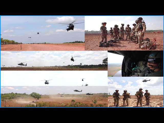 SV24: U.S. Army and Brazilian Army Soldiers Unite for Air Assault Operation