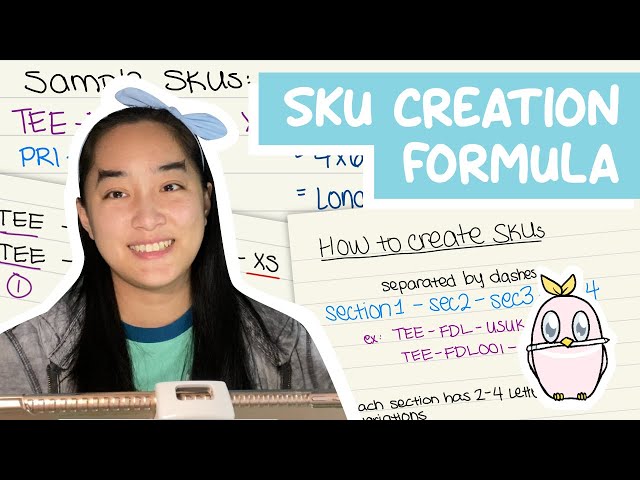 [How To] Create SKUs for your Small Business || EmiiCreations