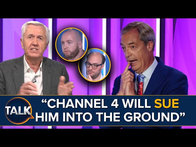 “Channel 4 Will SUE Farage Into The Ground!” | Reform Leader Suggests ITN Planted Racist Campaigner
