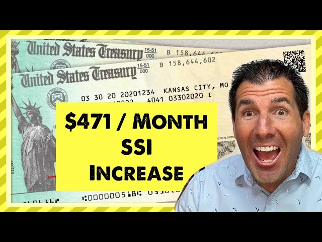 $471 / Month: How Much SSI Checks Would Increase - Supplemental Security Income | ABC Info