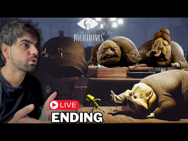 Finally I complete This Horor Game : Little nightmares : PART 4