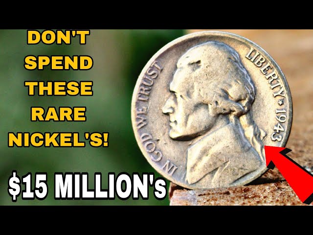 Look For these Top 10 Jefferson Nickel Coins rare us 5 Cents coins Worth money To Look for!