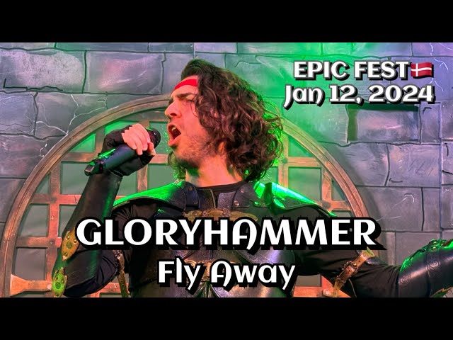 Gloryhammer - Fly Away @EPIC FEST, Roskilde🇩🇰 Jan 12, 2024 LIVE 4K HDR