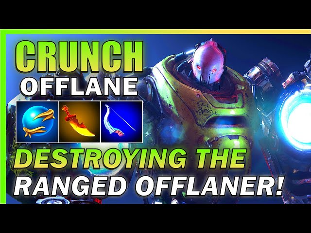 Teaching my opponent a BRUTAL LESSON why to never play RANGED OFFLANE! - Predecessor Crunch Gameplay