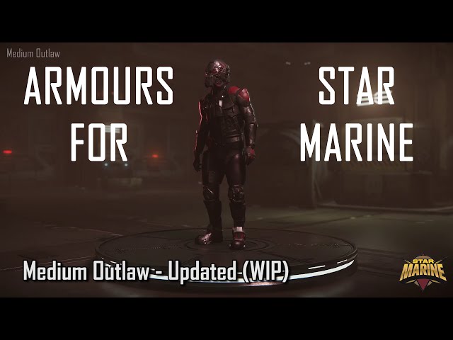 All starter armours at Star Marine 1.0