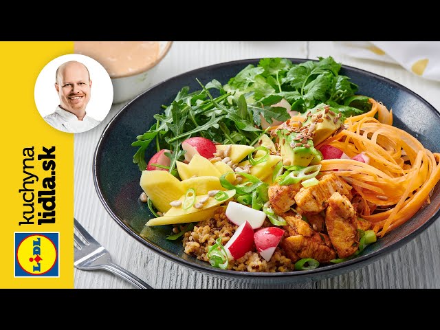 Zdravá miska s kuracím mäsom, avokádom a quinoou 🥑 | Roman Paulus | Kuchyňa Lidla