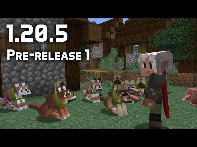 News in Minecraft 1.20.5 Pre-release 1: New Advancements!