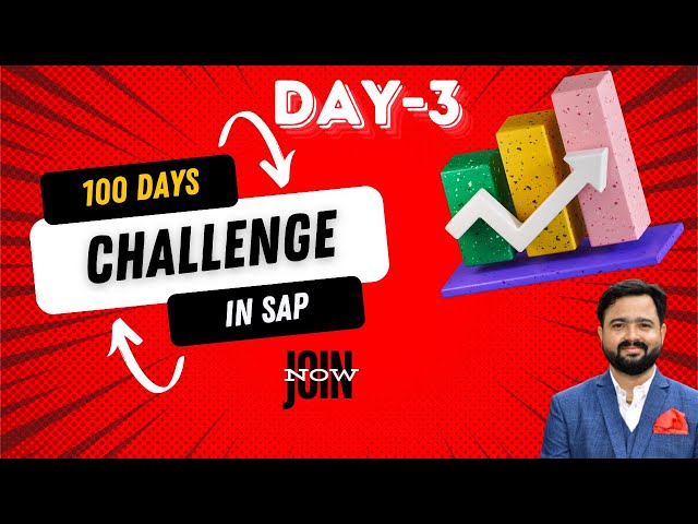 SAP MM S4HANA TRAINING|| 100 days challenge to get a job in SAP||day-3|#sapjobs #learn #professional