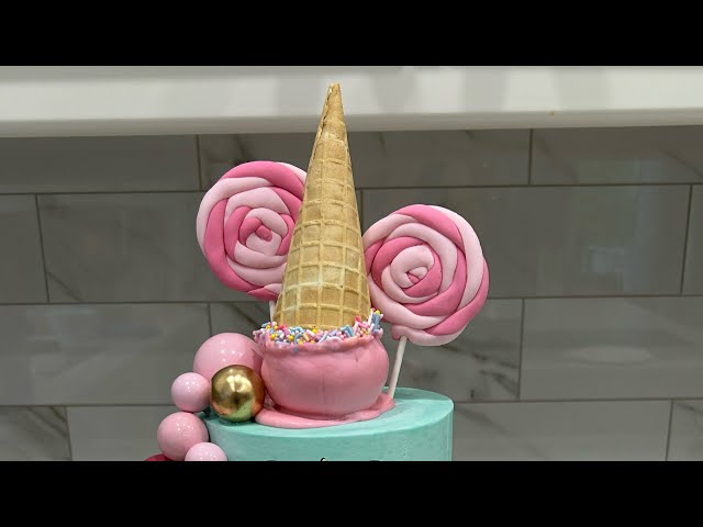 Ice Cream Cake Pop Tutorial | Cake Decorating | Sugarella Sweets