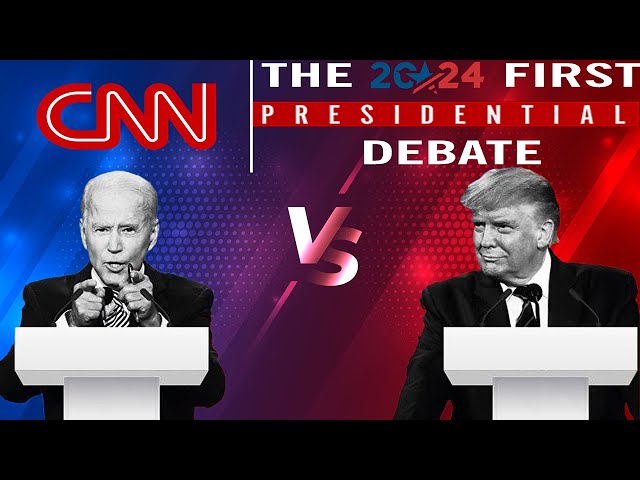 CNN Presidential Debate: Joe Biden vs. Donald Trump
