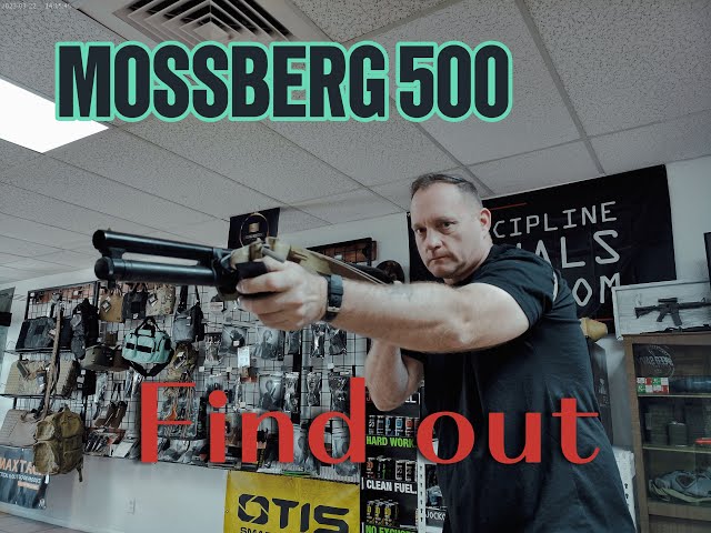 Mossberg 500 with Snap Caps Shenanigans