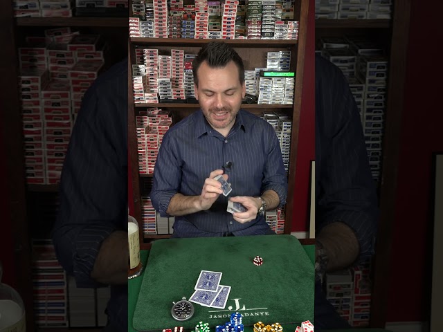 ‼️IS THIS THE CRAZIEST CARD TRICK CHALLENGE YET? #casino #magic #magician #poker #cardtrick