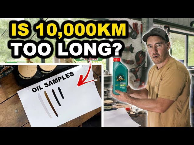 Engine oil COMPARED at 5,000km vs 10,000km vs 20,000km! This'll make you service your 4WD RIGHT NOW!
