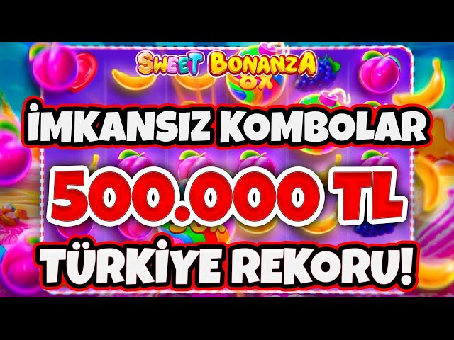 Sweet Bonanza | İmkansız Kombolarla 500.000 TL | Slot Oyunları Büyük Kazançlar