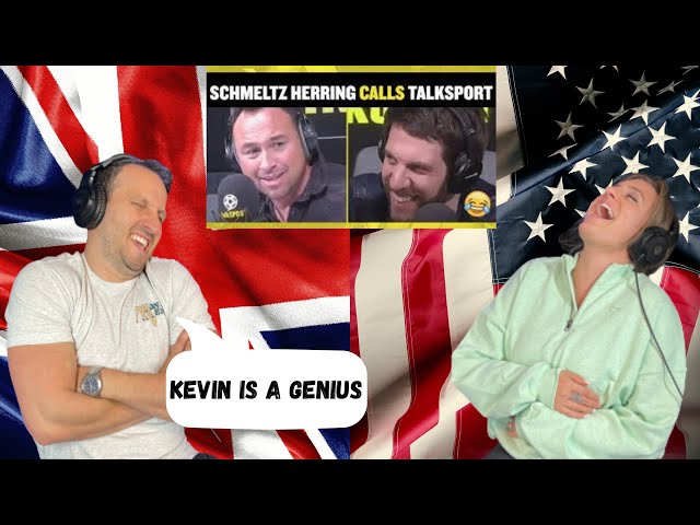 British Husband & American Wife React  |  Schmeltz Herring Calls - Talksport