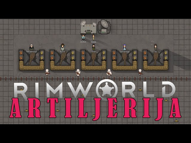 Rimworld mortars in a nutshell - A R T I L J E R I J A