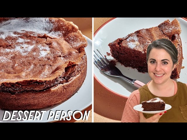 The Best Flourless CHOCOLATE CAKE with Claire Saffitz | Dessert Person