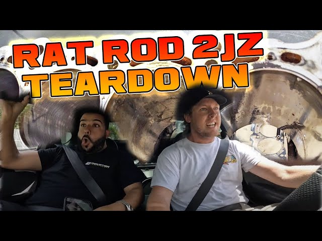 2JZ Teardown: What Happened To The Rat Rod's Engine In The Hands of Cleetus McFarland?!