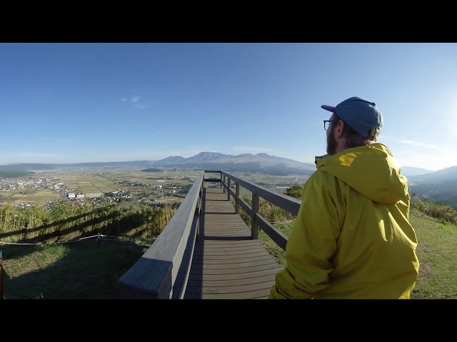 【360°VR動画】阿蘇の大自然をガイド付きで巡るバーチャルツアー！熊本県_阿蘇_田子山（日本語版）