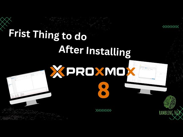 7 Essential Steps After Proxmox 8 Installation
