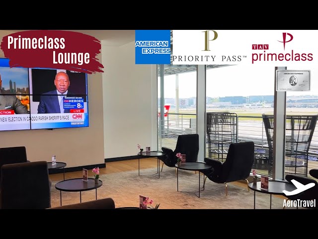 PRIMECLASS LOUNGE - ZURICH AIRPORT E-GATES | PRIORITY PASS LOUNGE REVIEW 4K ULTRA HD