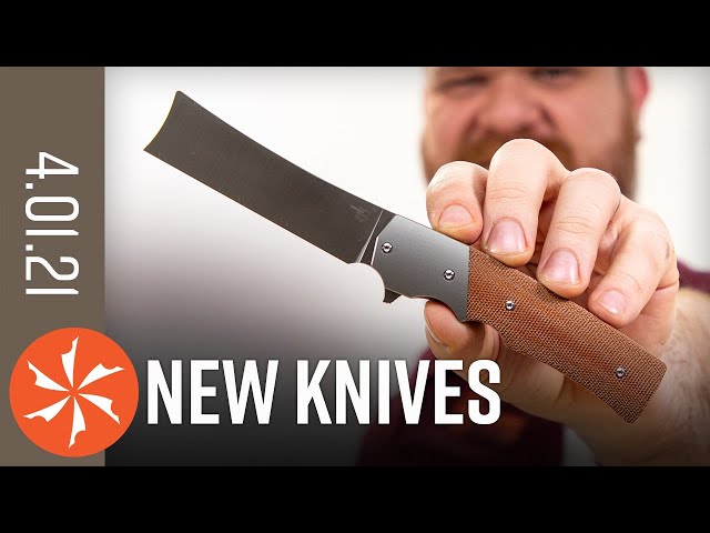 New Knives for the Week of April 1st, 2021 Just In at KnifeCenter.com