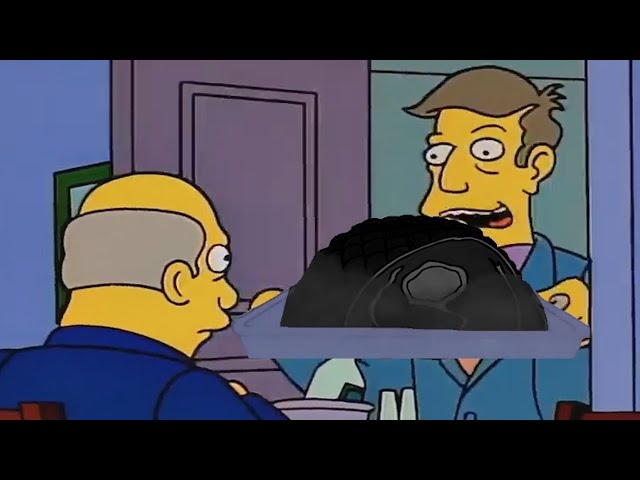 Steamed Hams but Skinner doesn't realize the roast is ruined