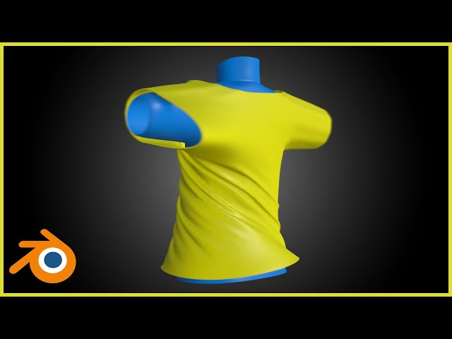 Blender Easy Clothing With Physics