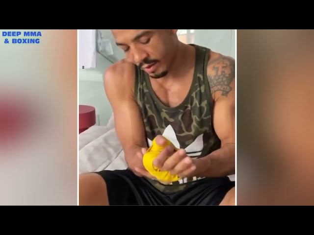 Jose Aldo demonstrates how to wrap your hands for Boxing & MMA
