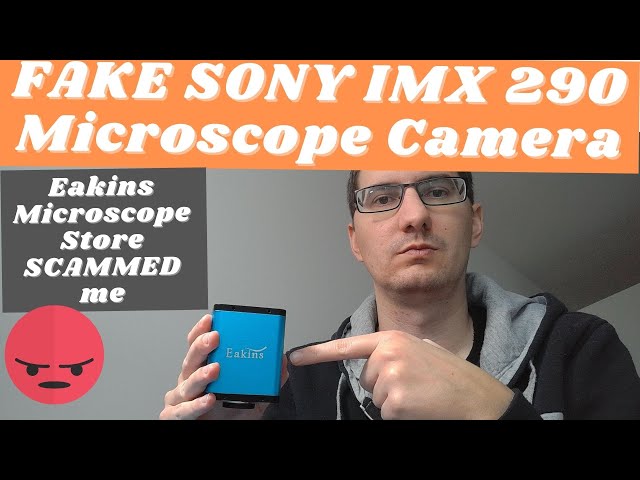 FAKE Sony IMX290 microscope camera - SCAM