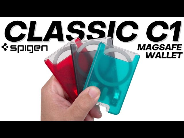 Spigen Classic C1 MagSafe Wallet - Retro Apple Fans Rejoice!