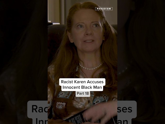 Racist Karen Accuses Innocent Black Man Pt.18 #shorts