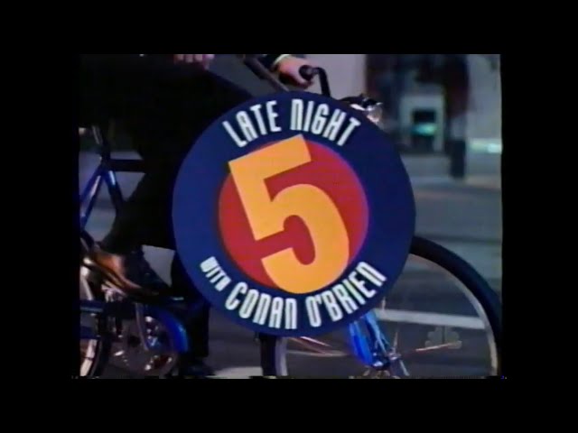 Late Night with Conan O'Brien: 5th Anniversary Special (TV Special 1998) - NBC WPXI 11 broadcast