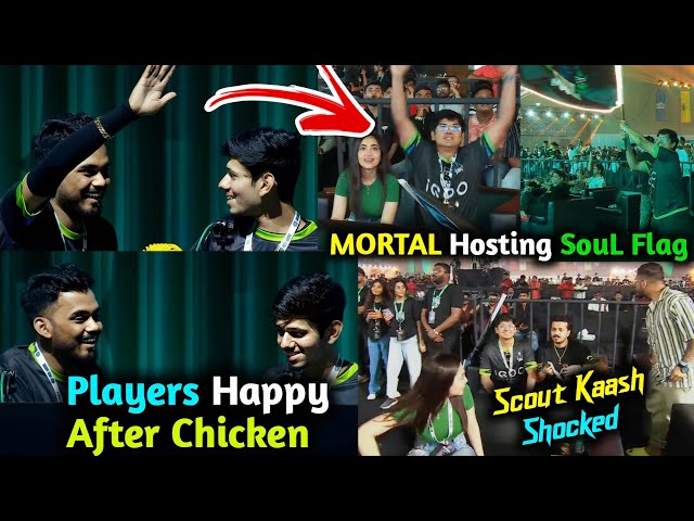 Mortal Scout & Players Epic Reaction After SouL Chicken Dinner🔥🚀