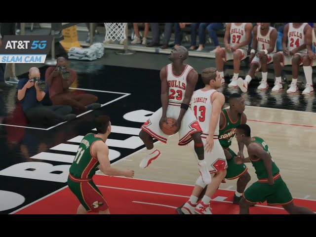 NBA 2K22 Michael Jordan gameplay PS5 4K UHD (60 fps)