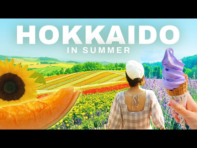 Hokkaido Summer Trip in Japan 🌻 (Sapporo, Otaru, Furano, Asahikawa)