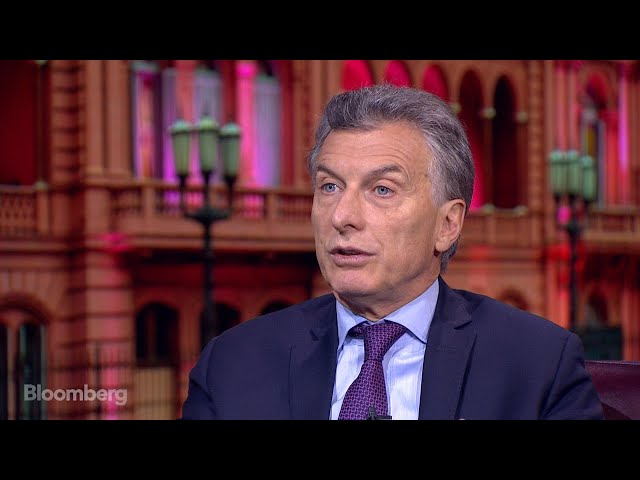 Argentina's Macri on Reforms, Trade, Economy