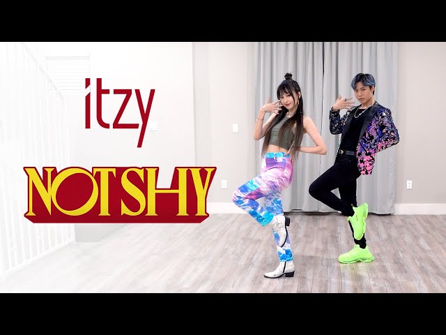 ITZY - 'Not Shy' Dance Cover | Ellen and Brian