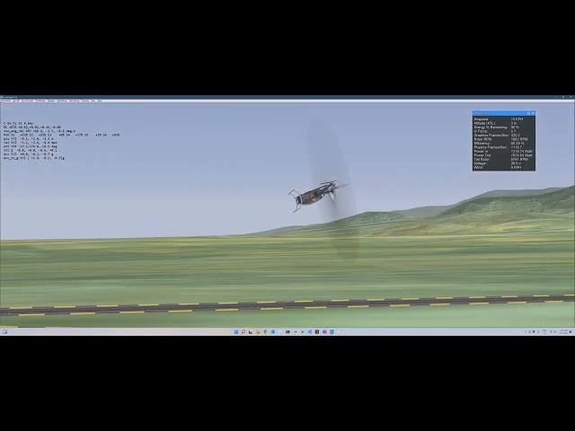 BetaFlight Software-in-the-Loop Demo with 3D Helicopter.